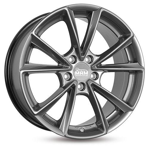 MAM WHEELS MAM A5 palladium painted 8.0Jx18 5x112 ET35