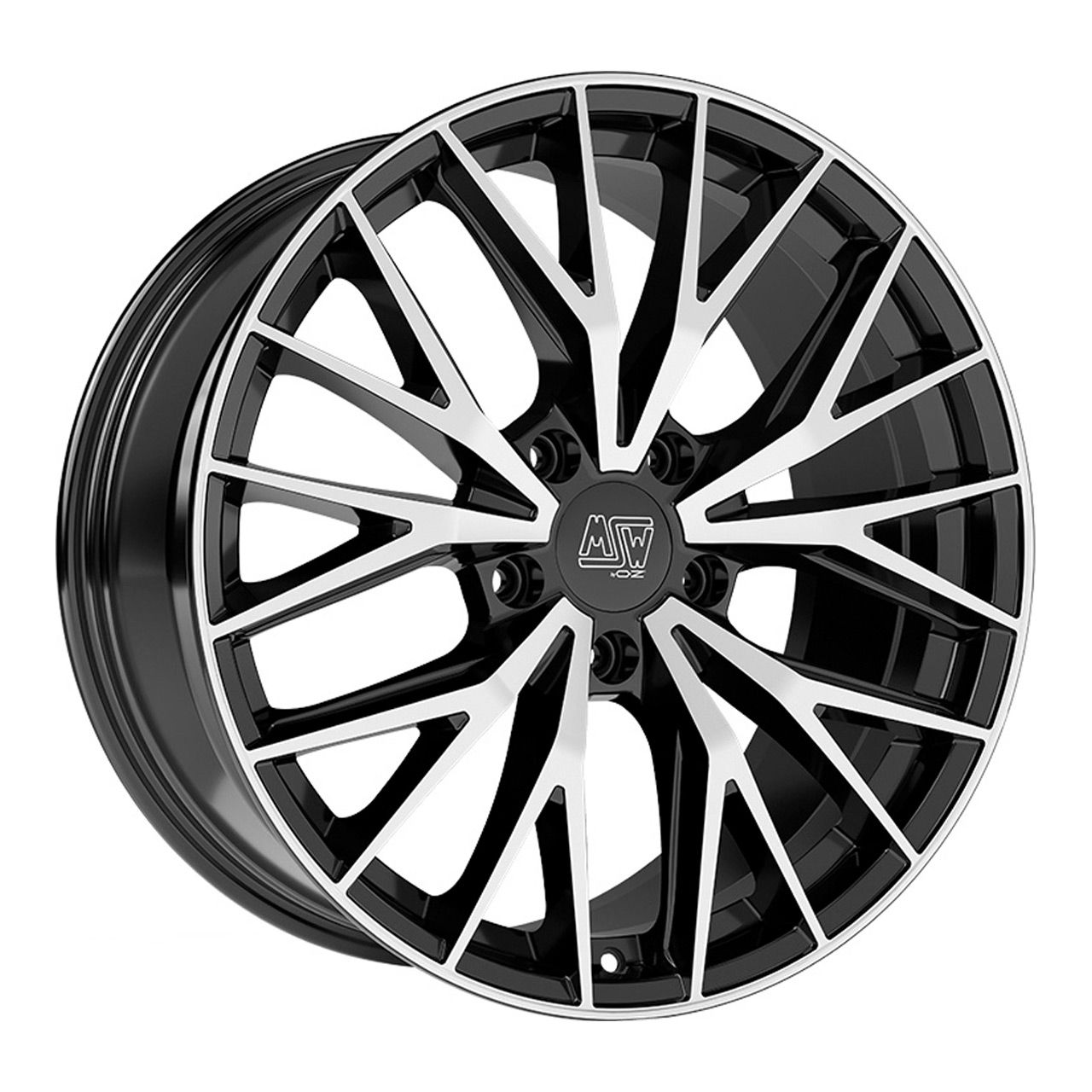 MSW (OZ) MSW 44 gloss black full polished 8.5Jx20 5x114.3 ET35