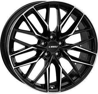 ITWHEELS XANA shiny black polish 9.5Jx21 5x108 ET41