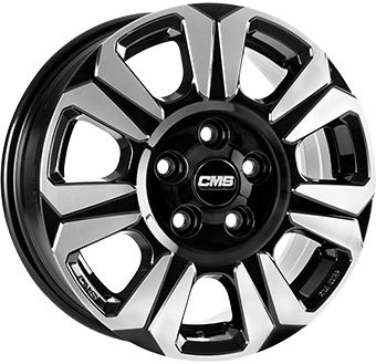 CMS C31-DB HEAVY DUTY diamond black 6.5Jx16 5x120 ET60