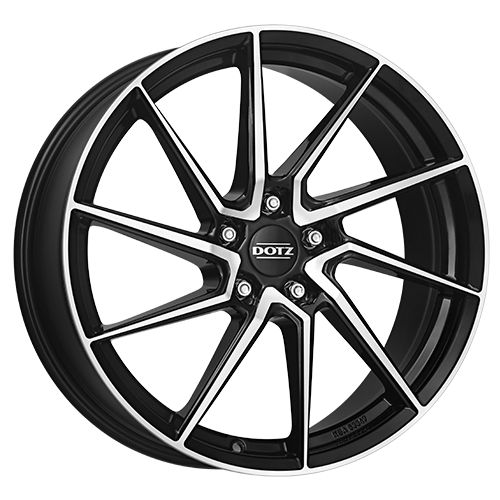 DOTZ SPA DARK black/polished front 8.0Jx18 5x112 ET40