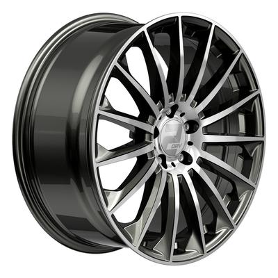 WHEELWORLD-2DRV WH39 dark gunmetal full painted with full machined lip 9.0Jx20 5x112 ET42