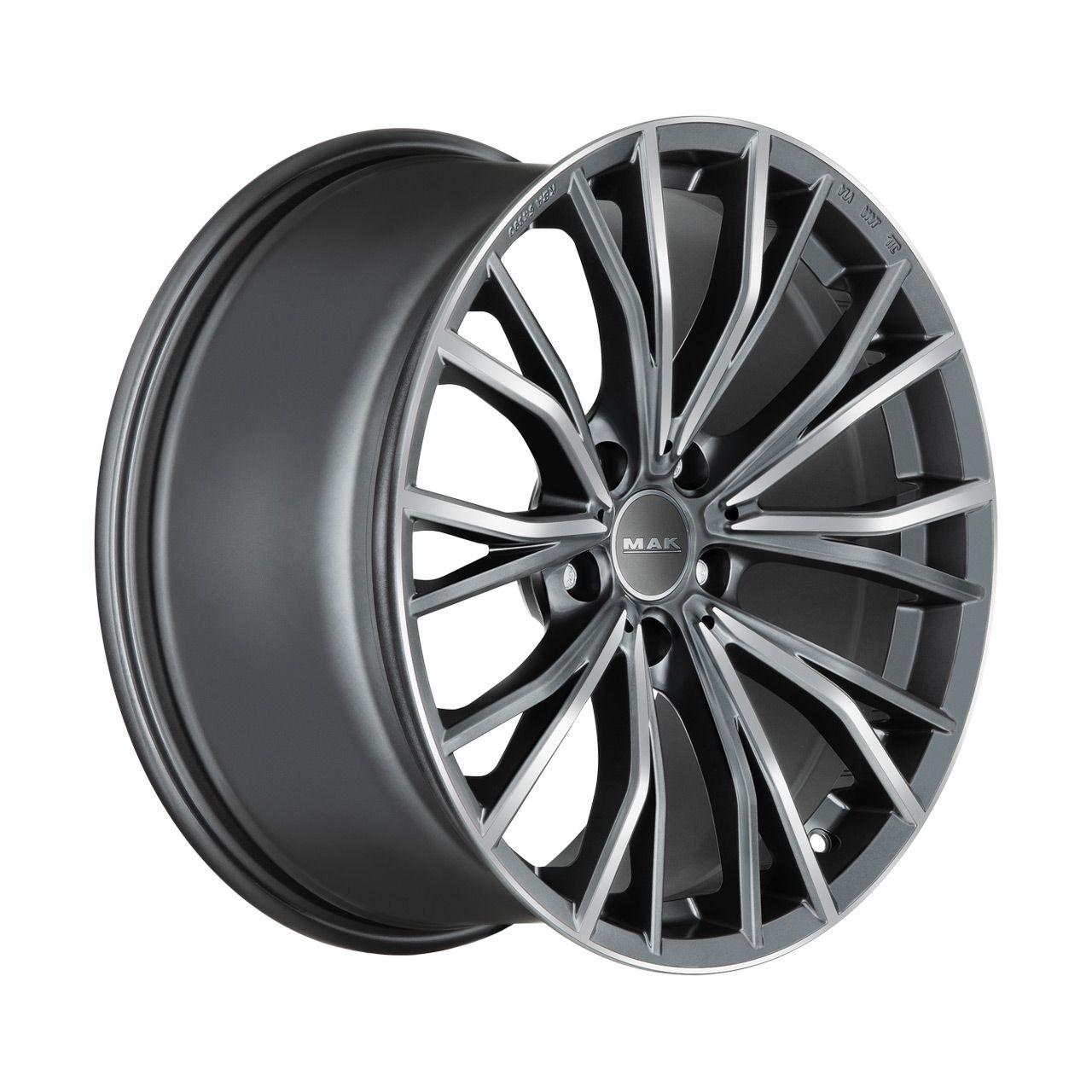 MAK MARK-D gun metal mirror face 9.0Jx20 5x112 ET30