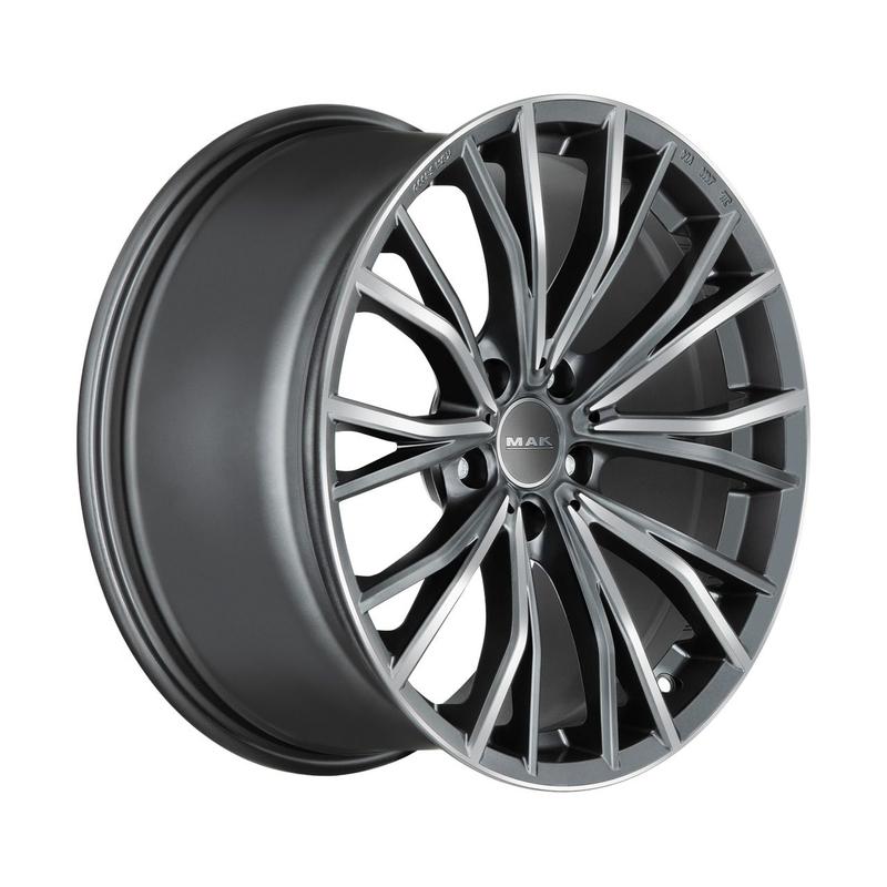 MAK MARK-D gun metal mirror face 9.0Jx20 5x112 ET40