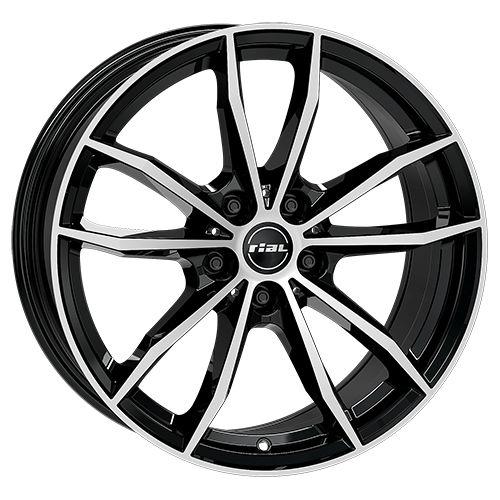 RIAL X12X diamantschwarz frontpoliert 9.0Jx20 5x112 ET38