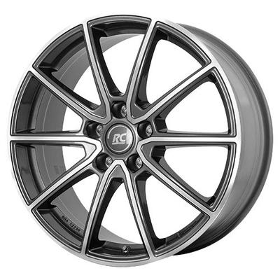 RC-DESIGN RC32 himalaya grey vollpoliert 7.5Jx19 5x108 ET50
