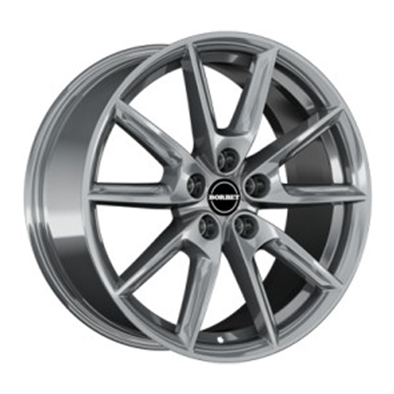 BORBET DESIGN LX grau glänzend 8.0Jx18 5x108 ET45