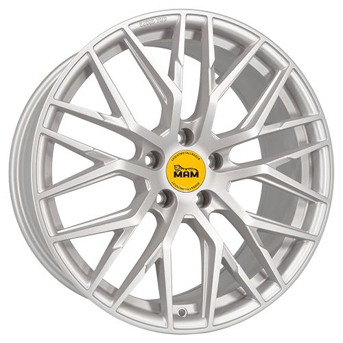 MAM WHEELS MAM RS4 matt silver painted 7.0Jx16 5x120 ET50