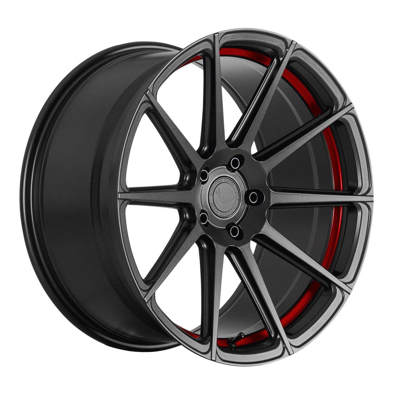 BARRACUDA PROJECT 2.0 Mattgunmetal/ undercut Color Trim rot 9.0Jx20 5x112 ET35