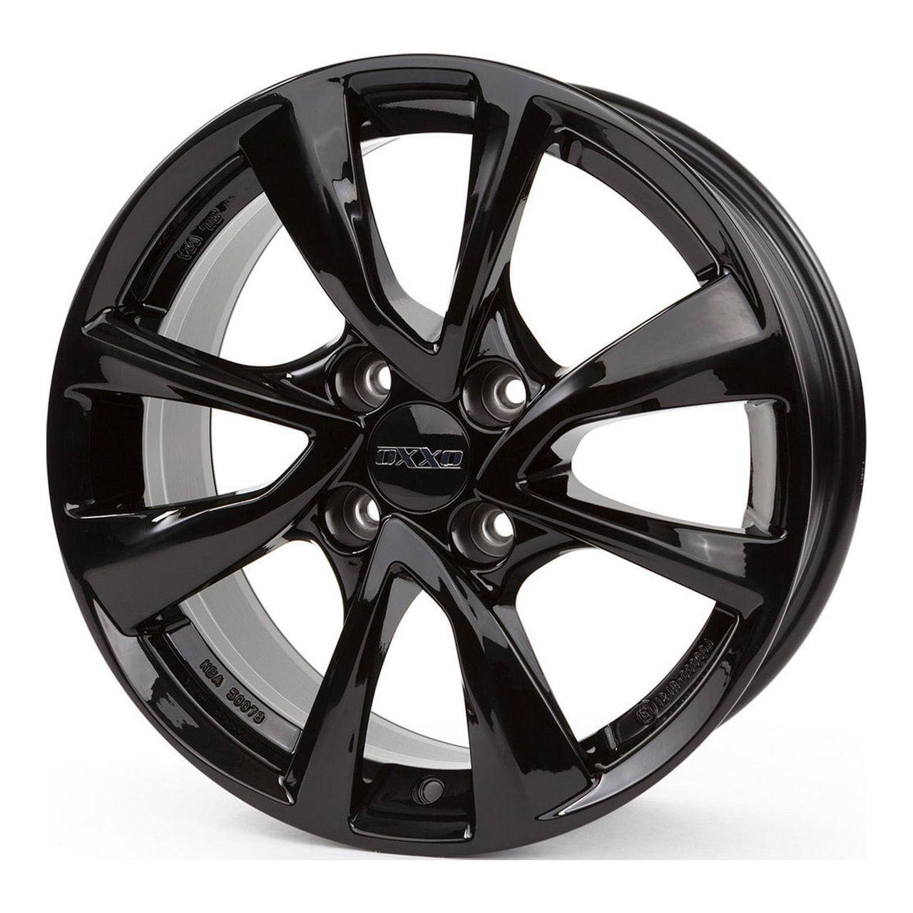 OXXO WHEELS OBERON 4 BLACK black 5.0Jx17 4x100 ET40