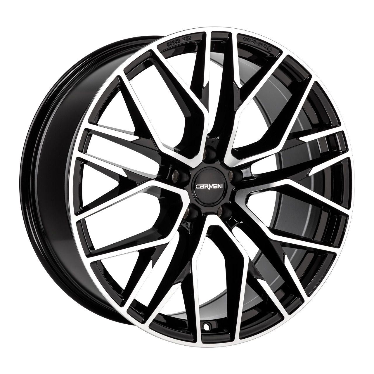 CARMANI CA 20 LUDWIG black polish 6.5Jx16 5x100 ET38