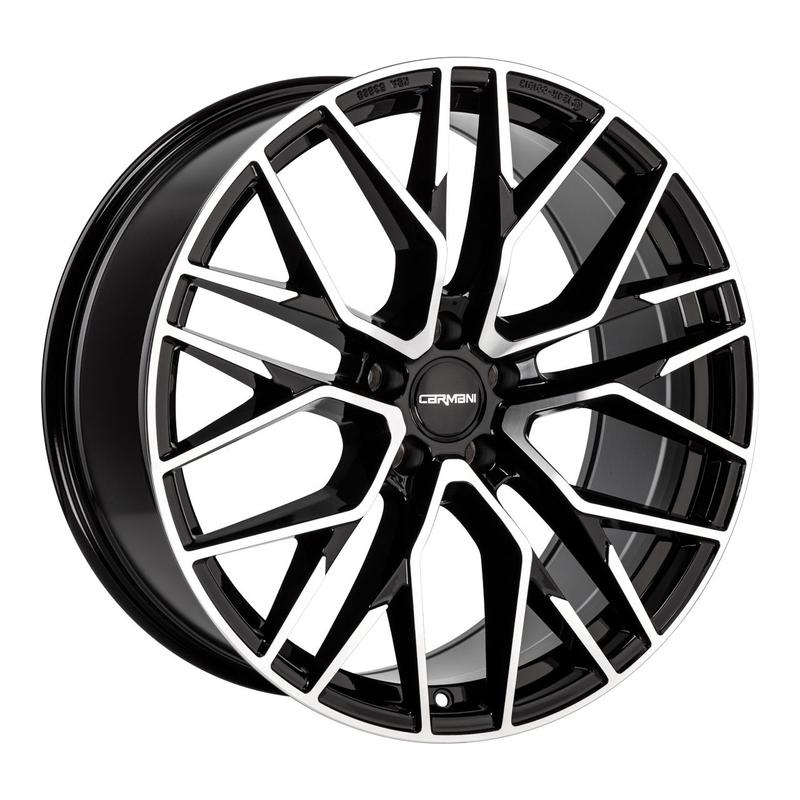 CARMANI CA 20 LUDWIG black polish 6.5Jx16 5x114.3 ET45