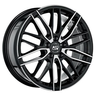 MSW (OZ) MSW 72 gloss black full polished 7.0Jx17 5x120 ET45