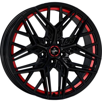 KESKIN WHEELS KT25 PEARL black painted red inside 8.5Jx20 5x112 ET30
