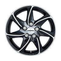 RONAL RONAL R51-5 TREND jetblack-frontkopiert 7.0Jx16 5x112 ET35