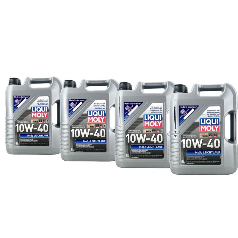 Liqui Moly MoS2 Leichtlauf 10W-40 4x5 Liter