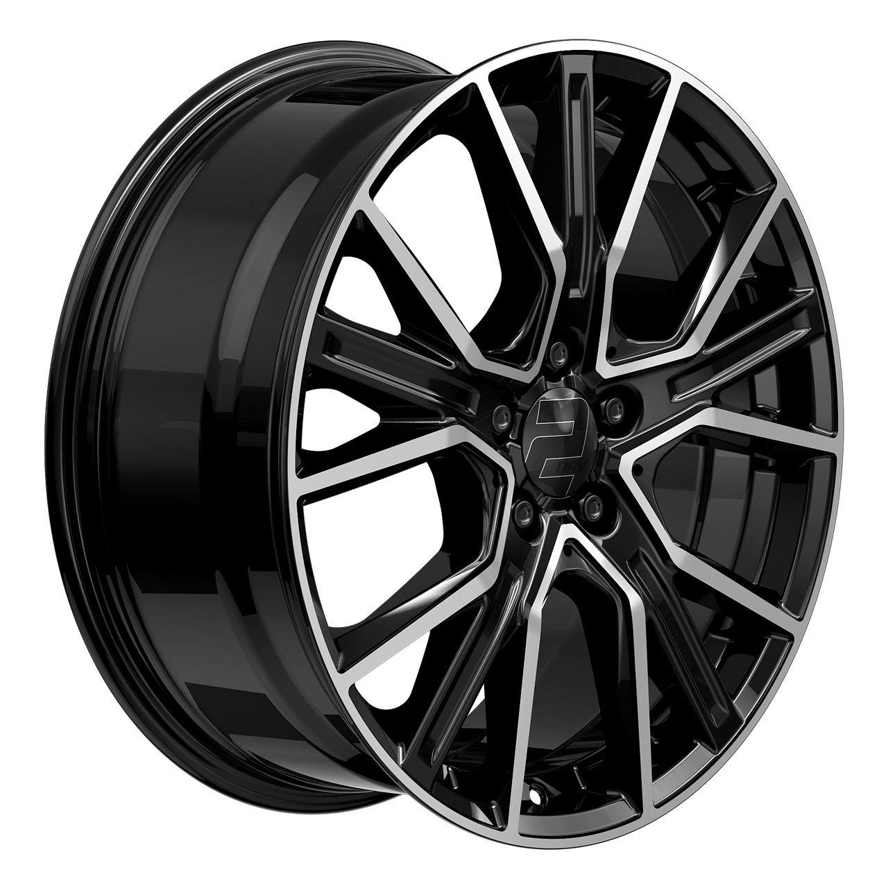 WHEELWORLD-2DRV WH34 black full machined 7.5Jx17 5x112 ET50