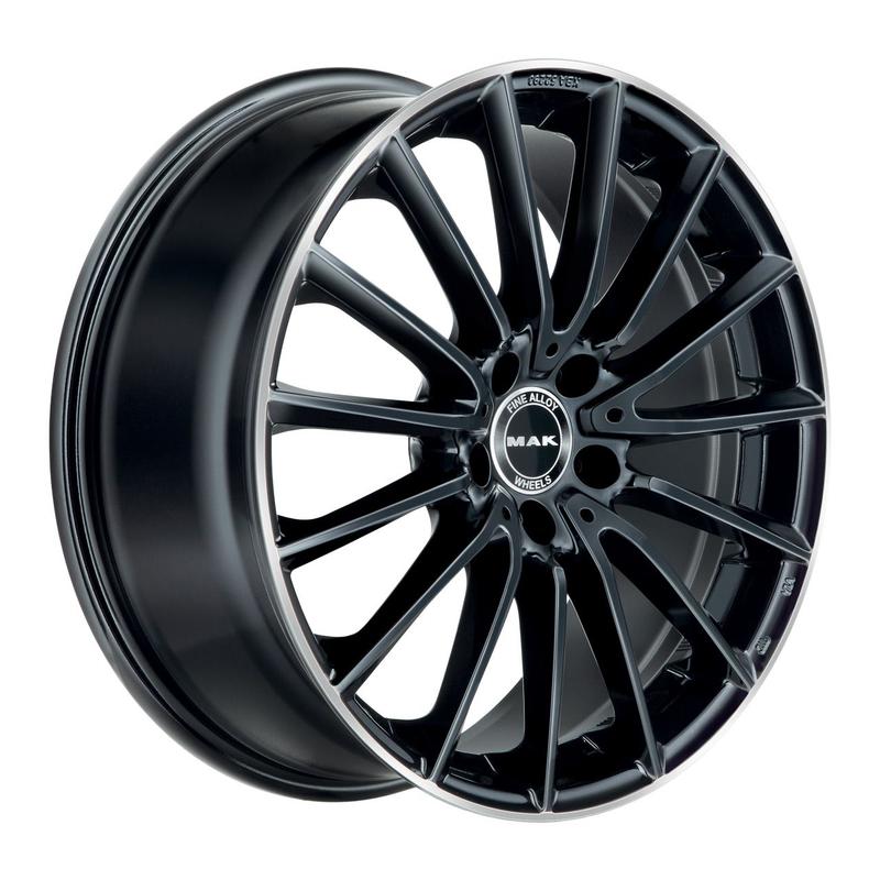 MAK KOMET gloss black mirror ring 9.5Jx20 5x112 ET33