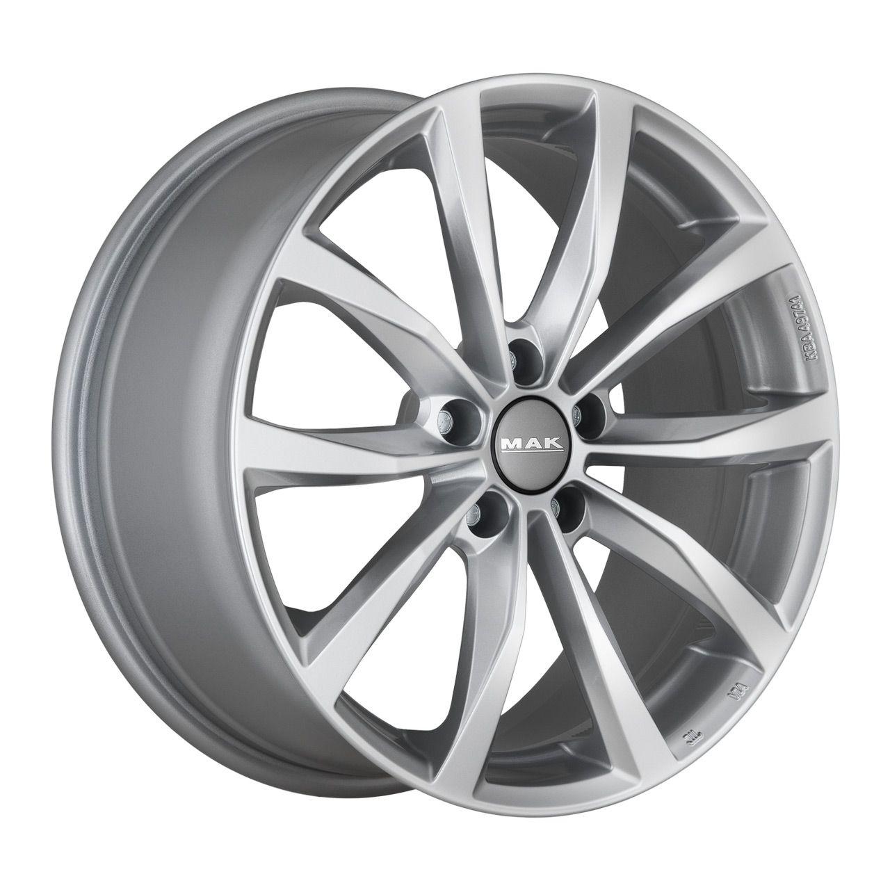 MAK WOLF silber 7.5Jx19 5x112 ET50