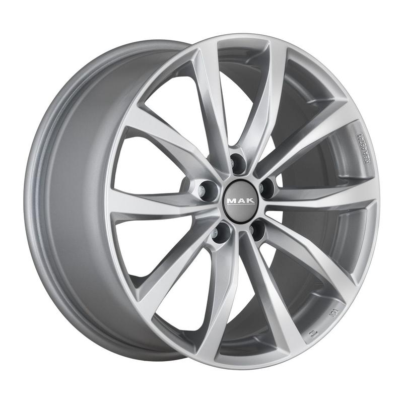 MAK WOLF silber 7.0Jx18 5x112 ET45
