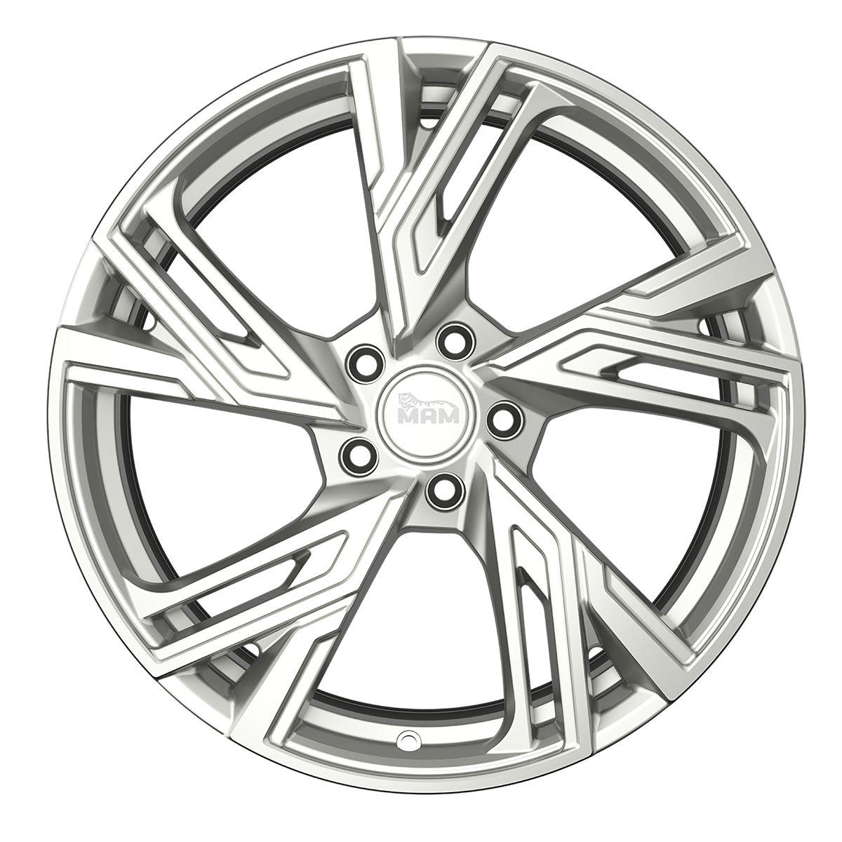 MAM WHEELS MAM RS5 silver painted 7.0Jx16 5x108 ET38