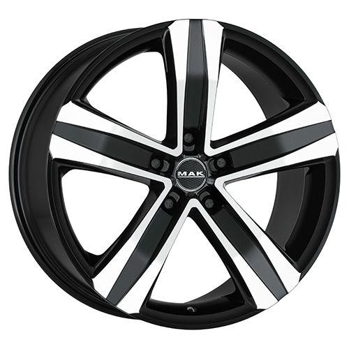 MAK STONE 5 black mirror 6.5Jx15 5x160 ET52