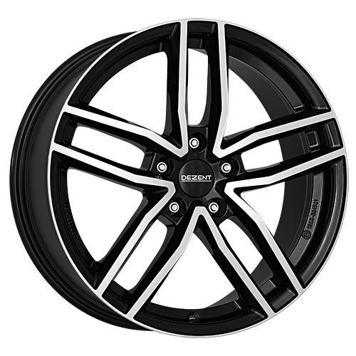 DEZENT DEZENT TR DARK black/polished front 6.5Jx16 5x100 ET40
