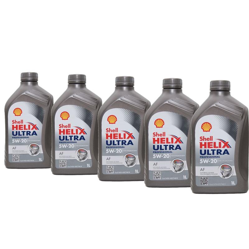 Shell Helix Ultra Professional AF 5W-20 5x1 Liter