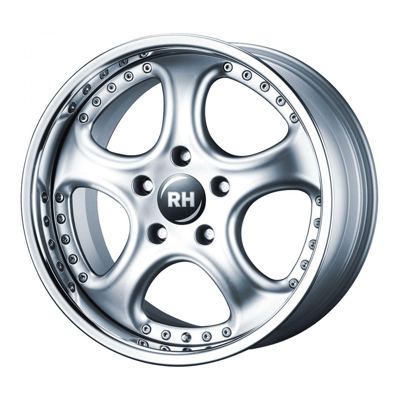 RH AL CUP silber Horn hochglanz poliert 7.0Jx18 5x112 ET50