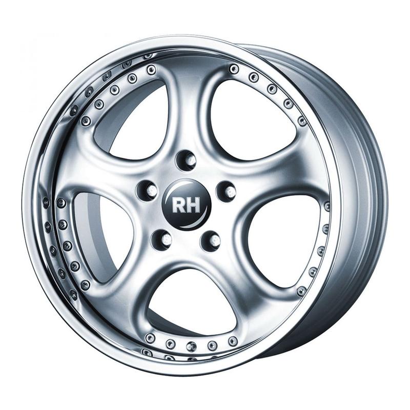 RH AL CUP silber Horn hochglanz poliert 10.5Jx18 5x112 ET72