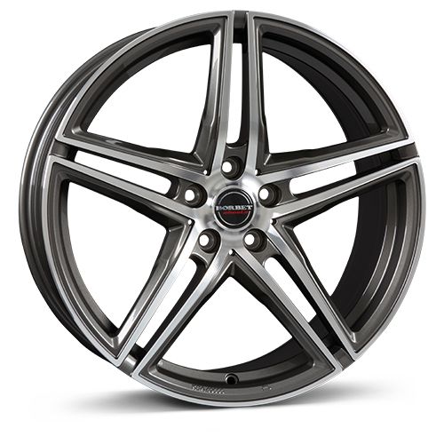 BORBET DESIGN XRT graphit poliert 8.0Jx18 5x112 ET40