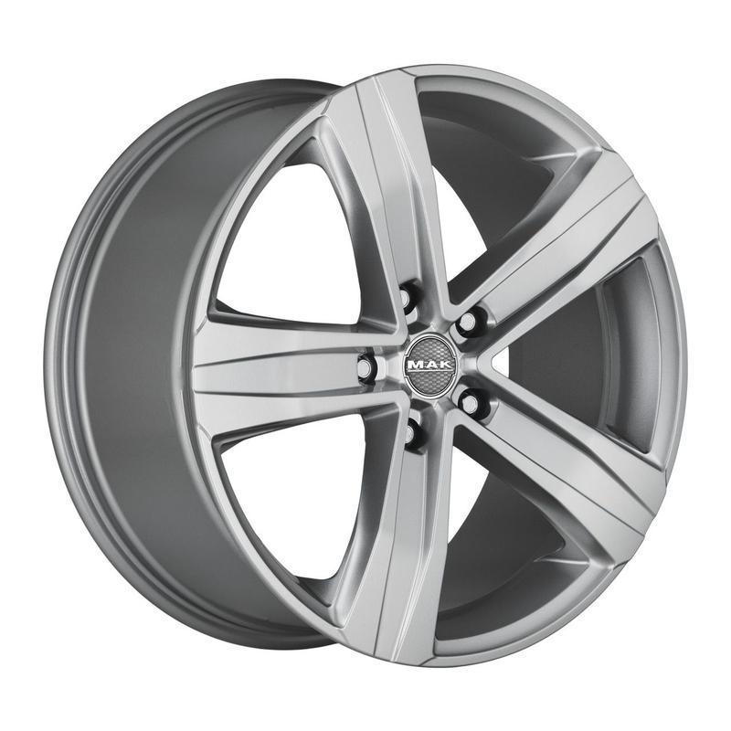 MAK STONE 5 silber 8.5Jx19 5x127 ET50