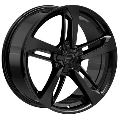 WHEELWORLD-2DRV WH36 black glossy painted 8.0Jx18 5x112 ET40