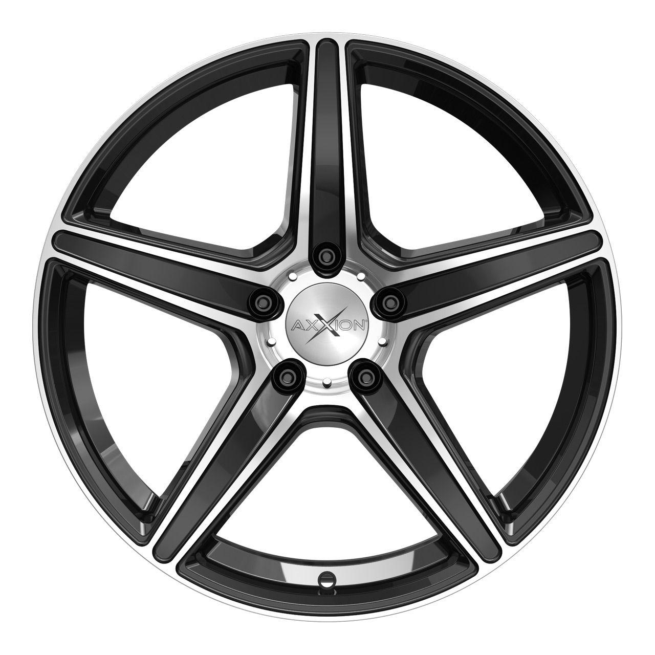 AXXION AX7 black full machined 8.0Jx18 5x112 ET30