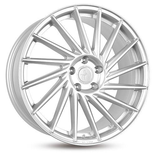 KESKIN WHEELS KT17 HURRICANE silver painted 8.0Jx18 5x112 ET30