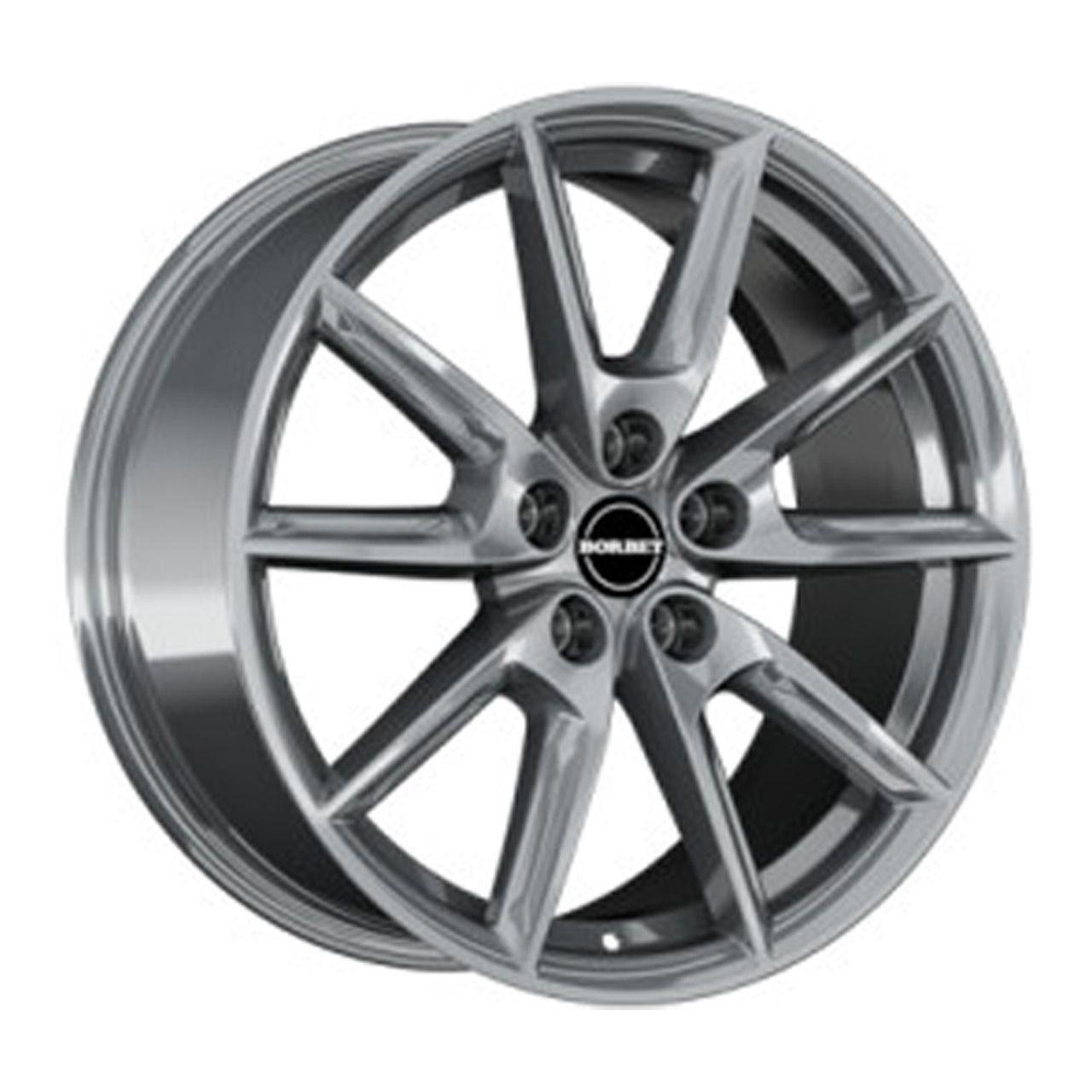 BORBET DESIGN LX grau glänzend 8.0Jx18 5x112 ET44