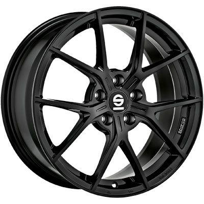 SPARCO PODIO gloss black 8.0Jx18 5x112 ET35