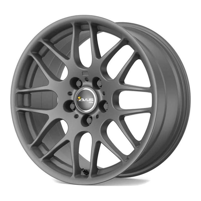 AVUS RACING AC-MB4 matt anthracite 9.5Jx19 5x120 ET37