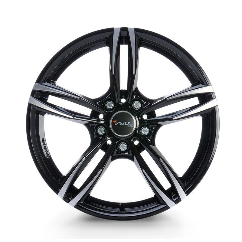 AVUS RACING AC-MB3 black polished 8.5Jx19 5x120 ET35