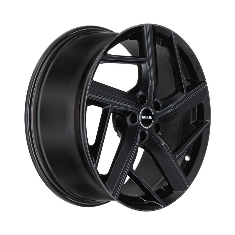 MAK QVATTRO gloss black 9.5Jx21 5x112 ET42