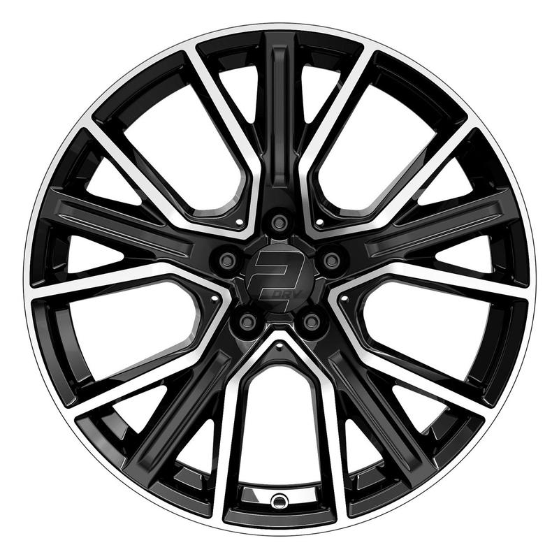 WHEELWORLD-2DRV WH34 black full machined 9.0Jx20 5x112 ET30