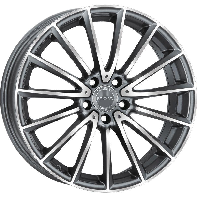 MAK KOMET GUN MET-MIRROR FACE 10.0Jx21 5x112 ET35