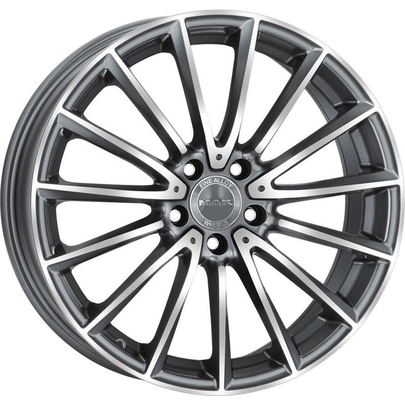 MAK KOMET GUN MET-MIRROR FACE 10.0Jx21 5x112 ET35