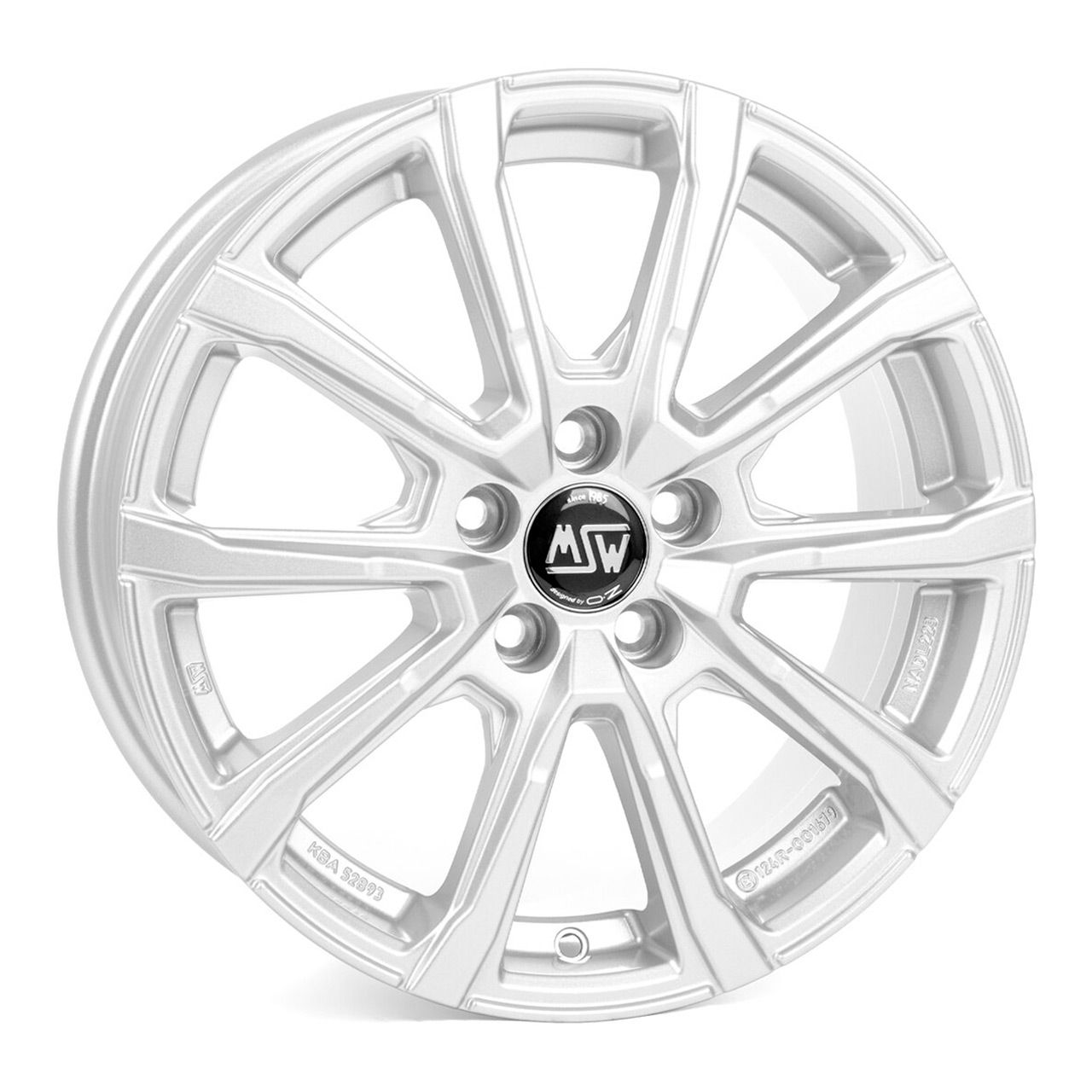 MSW (OZ) MSW 79 full silver 7.0Jx18 5x108 ET50