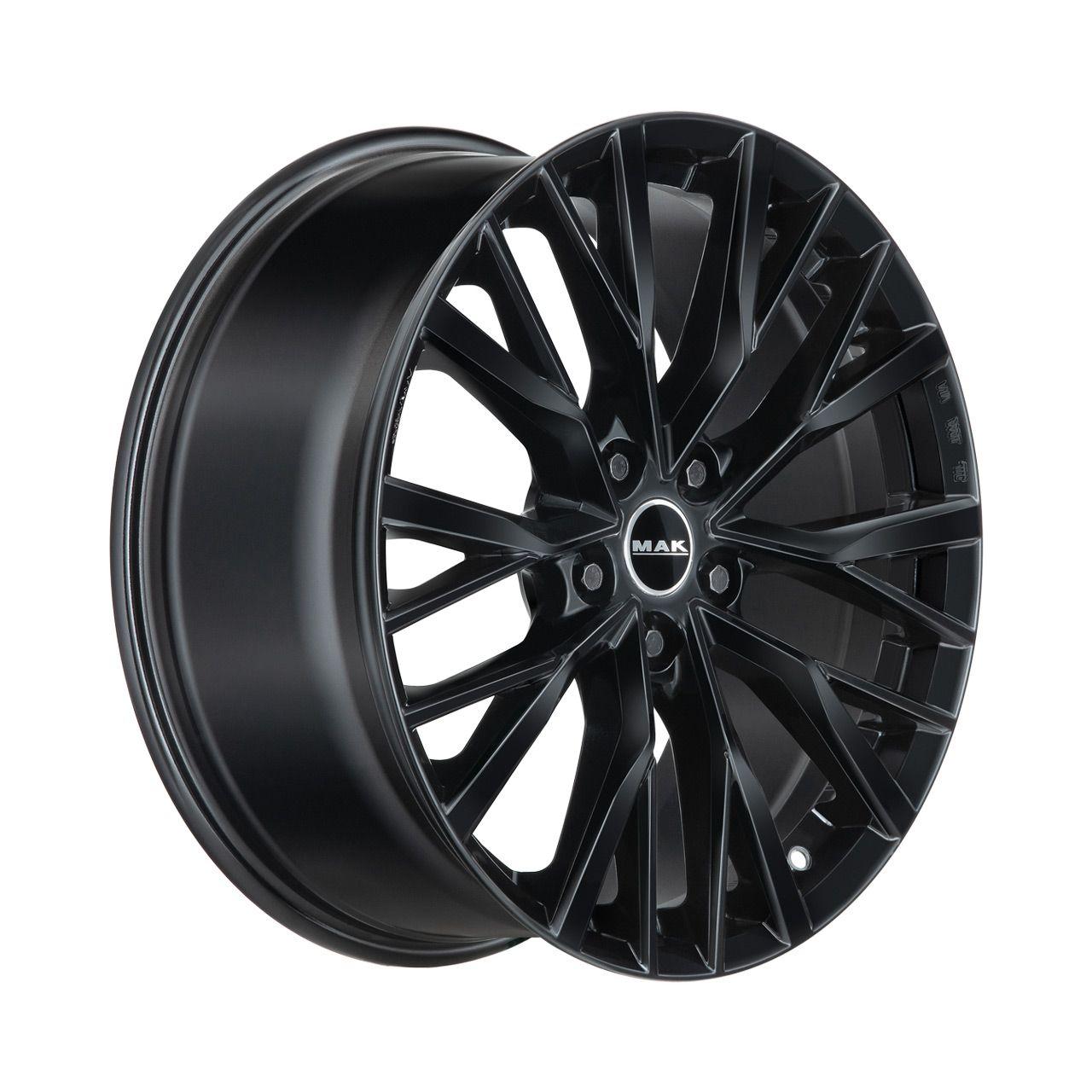 MAK KENT gloss black 10.0Jx22 5x120 ET45
