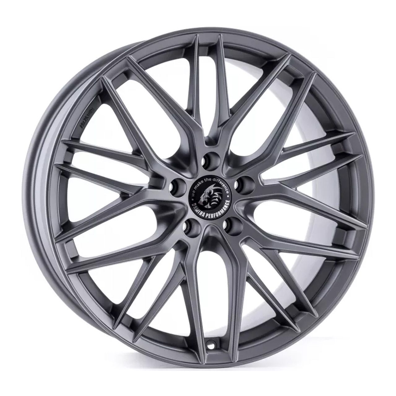 DAMINA PERFORMANCE DM08 matt grey painted 8.0Jx18 5x112 ET35