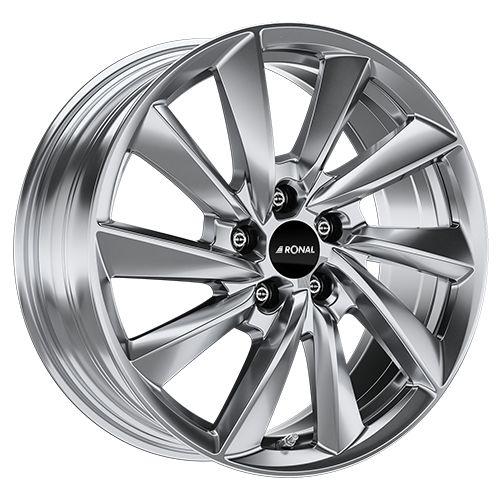 RONAL RONAL R70 platinum silver 9.0Jx18 5x112 ET52