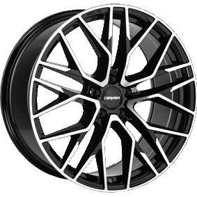 CARMANI 20 Ludwig black polish 8.0Jx18 5x108 ET45