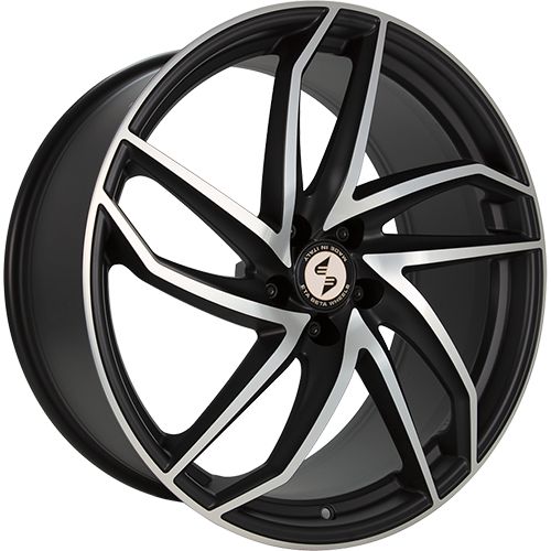 ETABETA HERON schwarzmatt vollpoliert 8.5Jx19 5x112 ET20