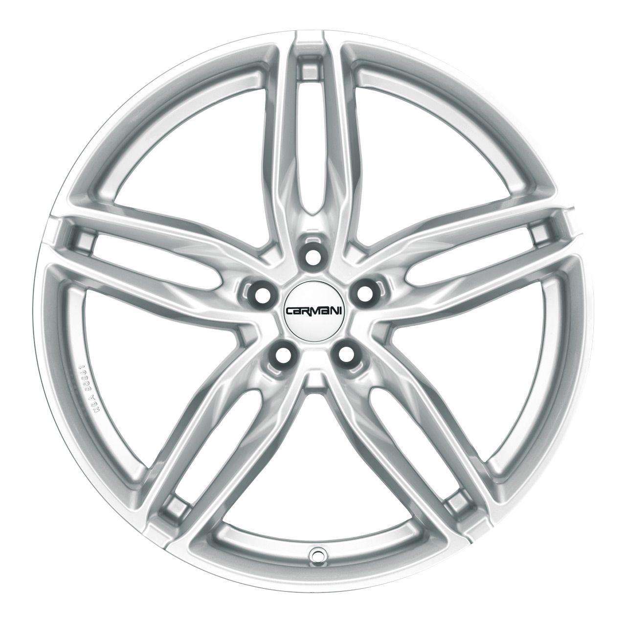 CARMANI 13 TWINMAX white silver 9.0Jx20 5x114.3 ET35